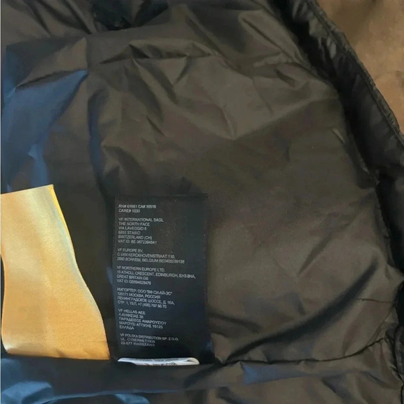 The North Face Black Puffer Jacket Women’s Size 3 X Slim Fit NWT - Picture 8 of 9